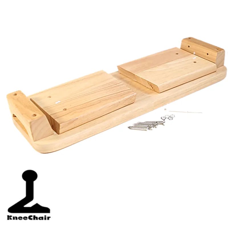 Meditation Bench - Red Oak - Fixed Legs