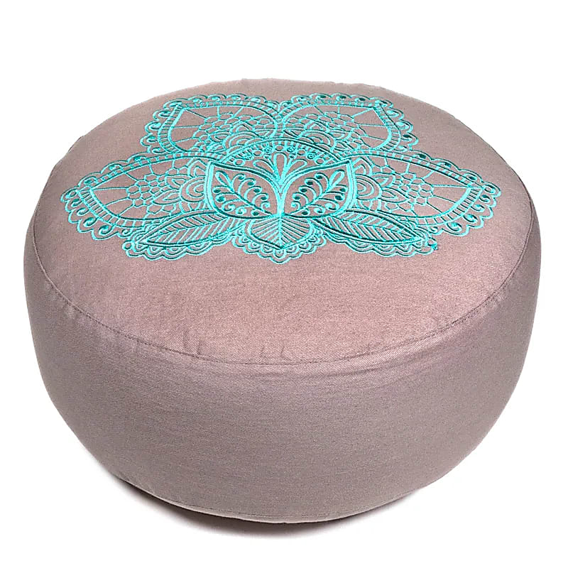 Meditation cushion - Lotus - Organic Cotton