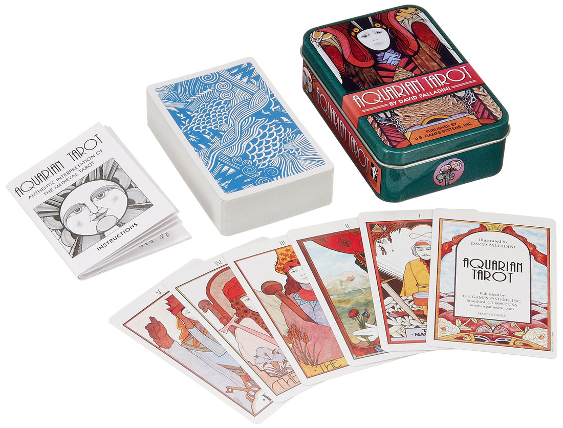 Aquarian Tarot in a Tin