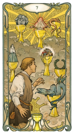 Golden Art Nouveau Tarot
