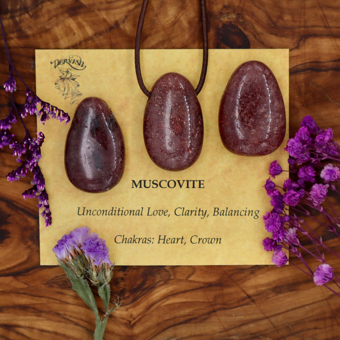 Muscovite Tumblestone Pendant