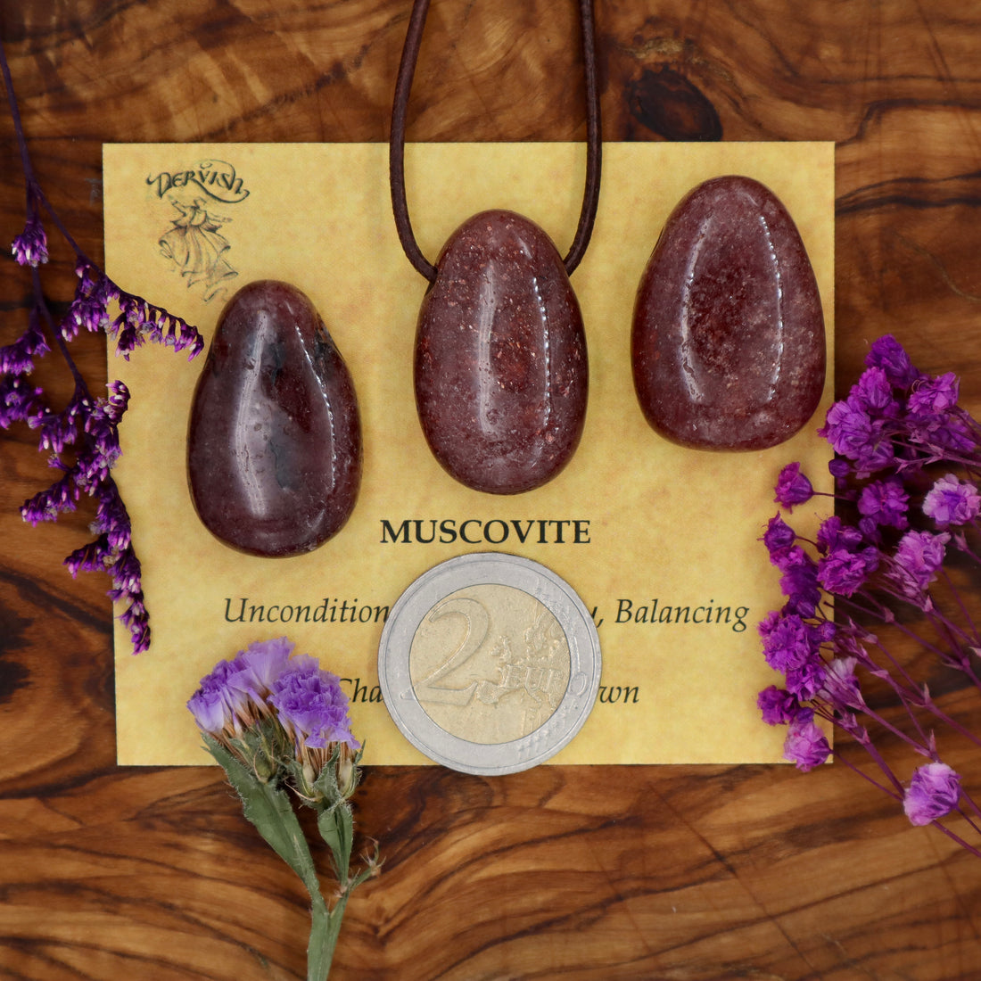 Muscovite Tumblestone Pendant