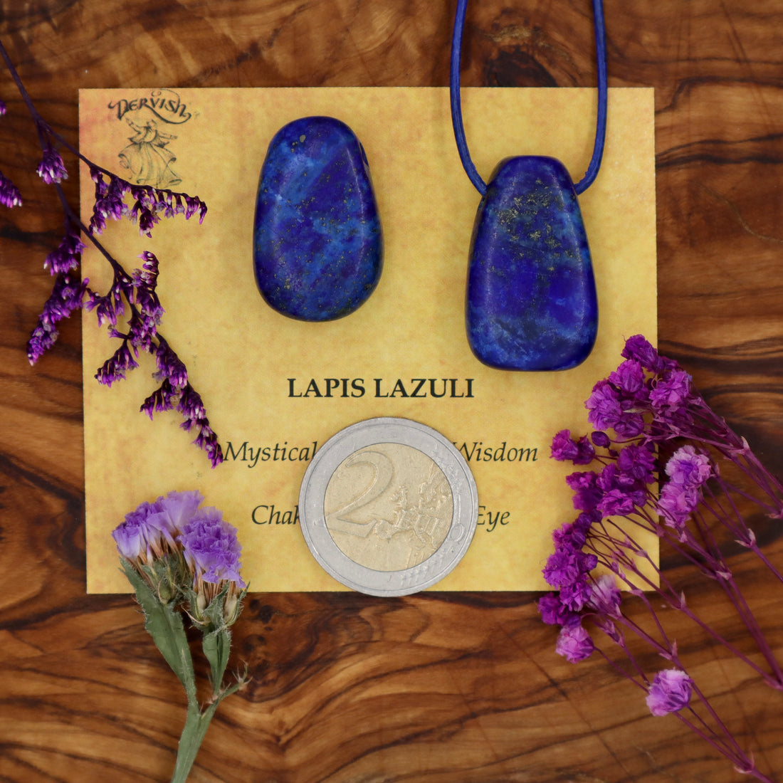 Lapis Lazuli Tumblestone Pendant