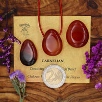Carnelian Tumblestone Pendant