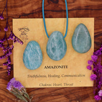 Amazonite Tumblestone Pendant