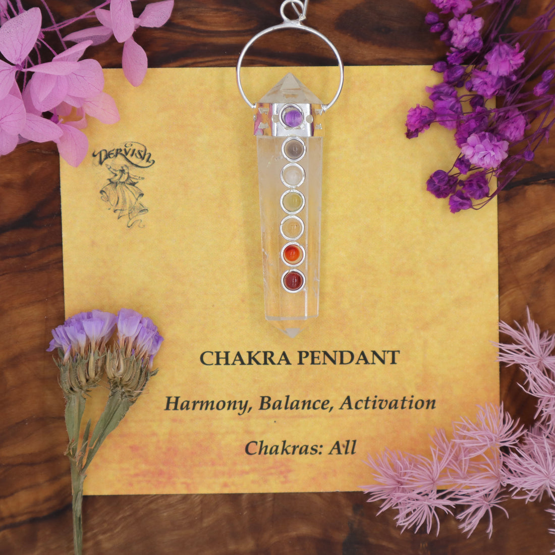 Chakra Quartz Clear DT