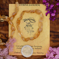 Citrine Bracelet (Free Form)