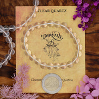 Quartz, Clear Bracelet 8mm (Sphere)