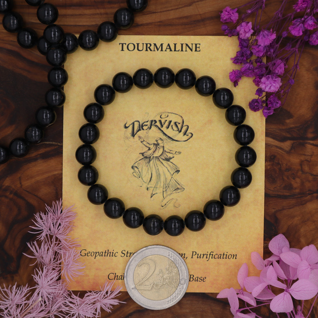 Tourmaline Bracelet 8mm (Sphere)