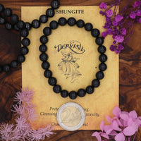 Shungite Bracelet 8mm (Sphere)
