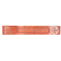 Coloured Soapstone Incense Strip with Etchings