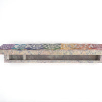 Multi Coloured Soapstone Incense Burner Box Etching 7 Chakras