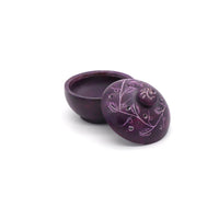 Coloured Soapstone Pot Pourri - Jali (Set of 4)