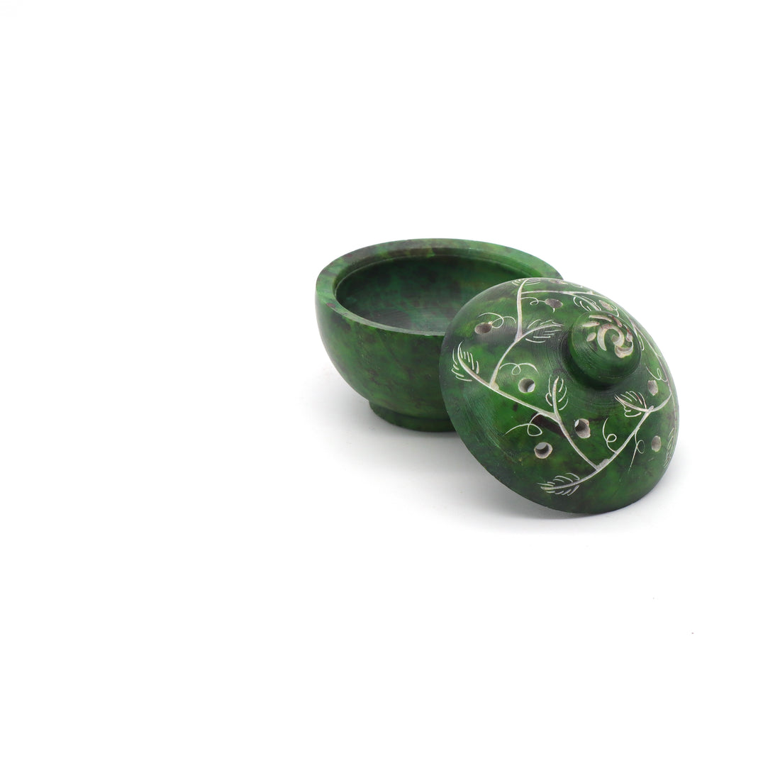 Coloured Soapstone Pot Pourri - Jali (Set of 4)