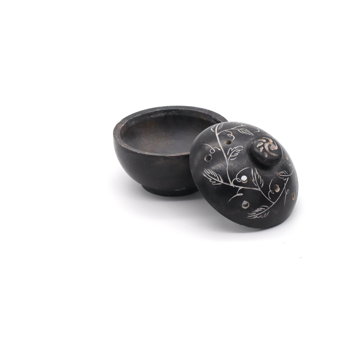 Coloured Soapstone Pot Pourri - Jali (Set of 4)