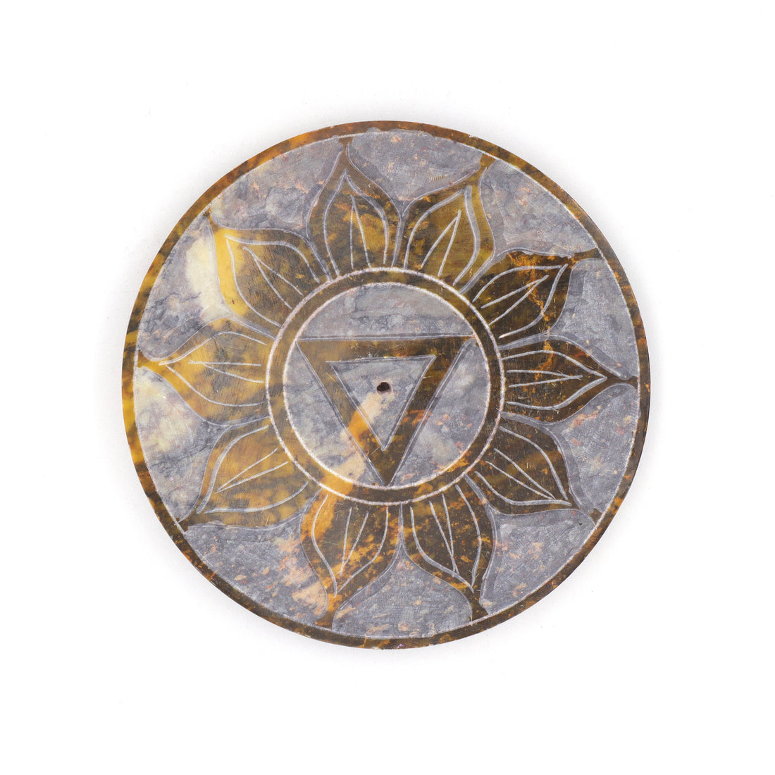 Multi Coloured Incense Plate Chakra