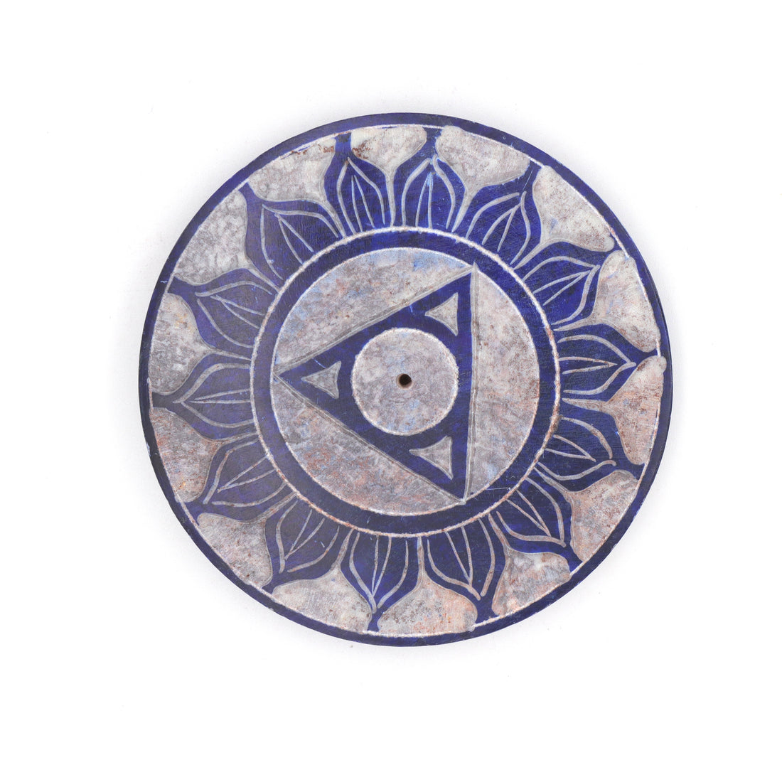 Multi Coloured Incense Plate Chakra