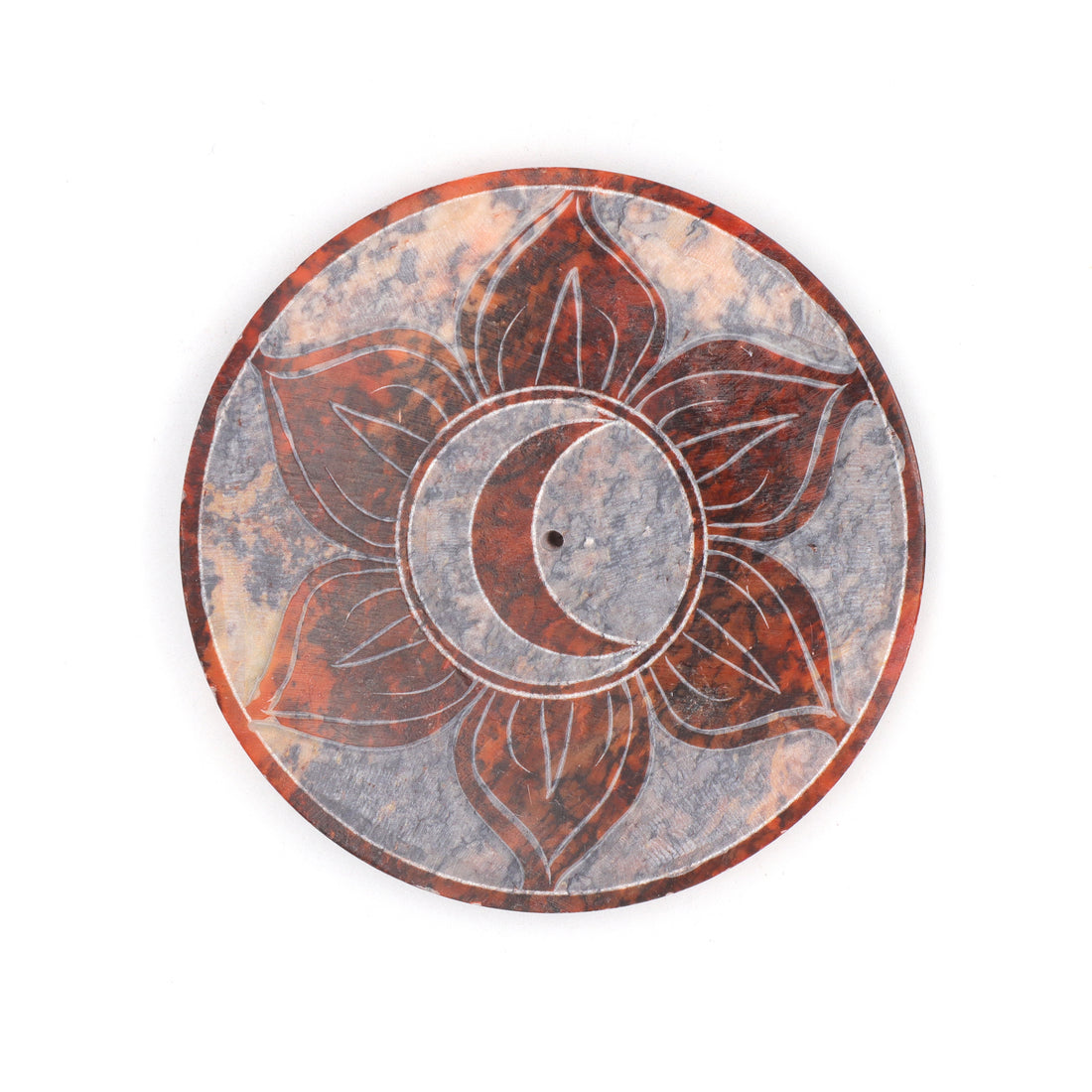Multi Coloured Incense Plate Chakra