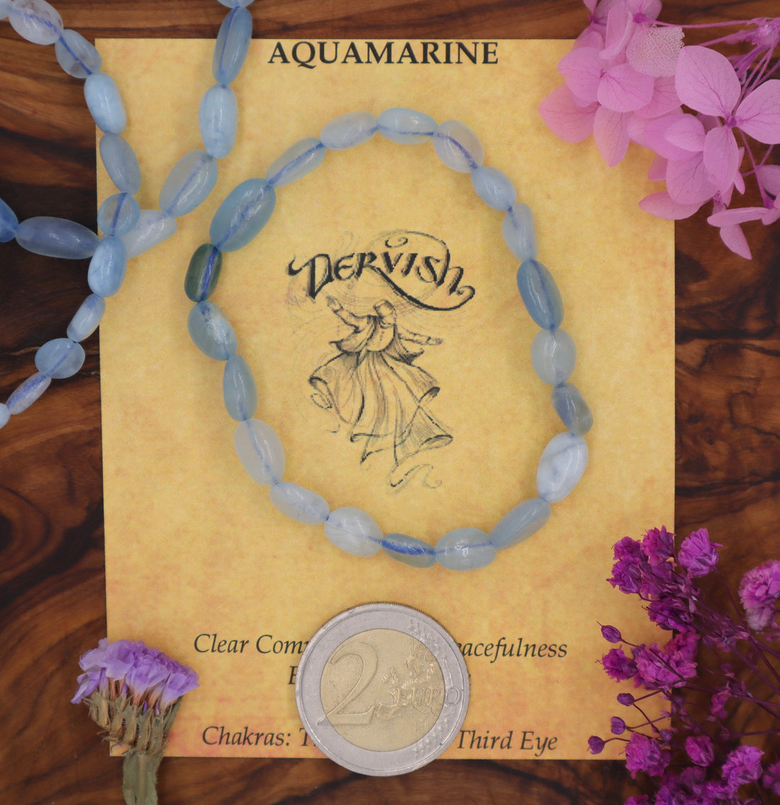 Aquamarine Bracelet (Free Form)