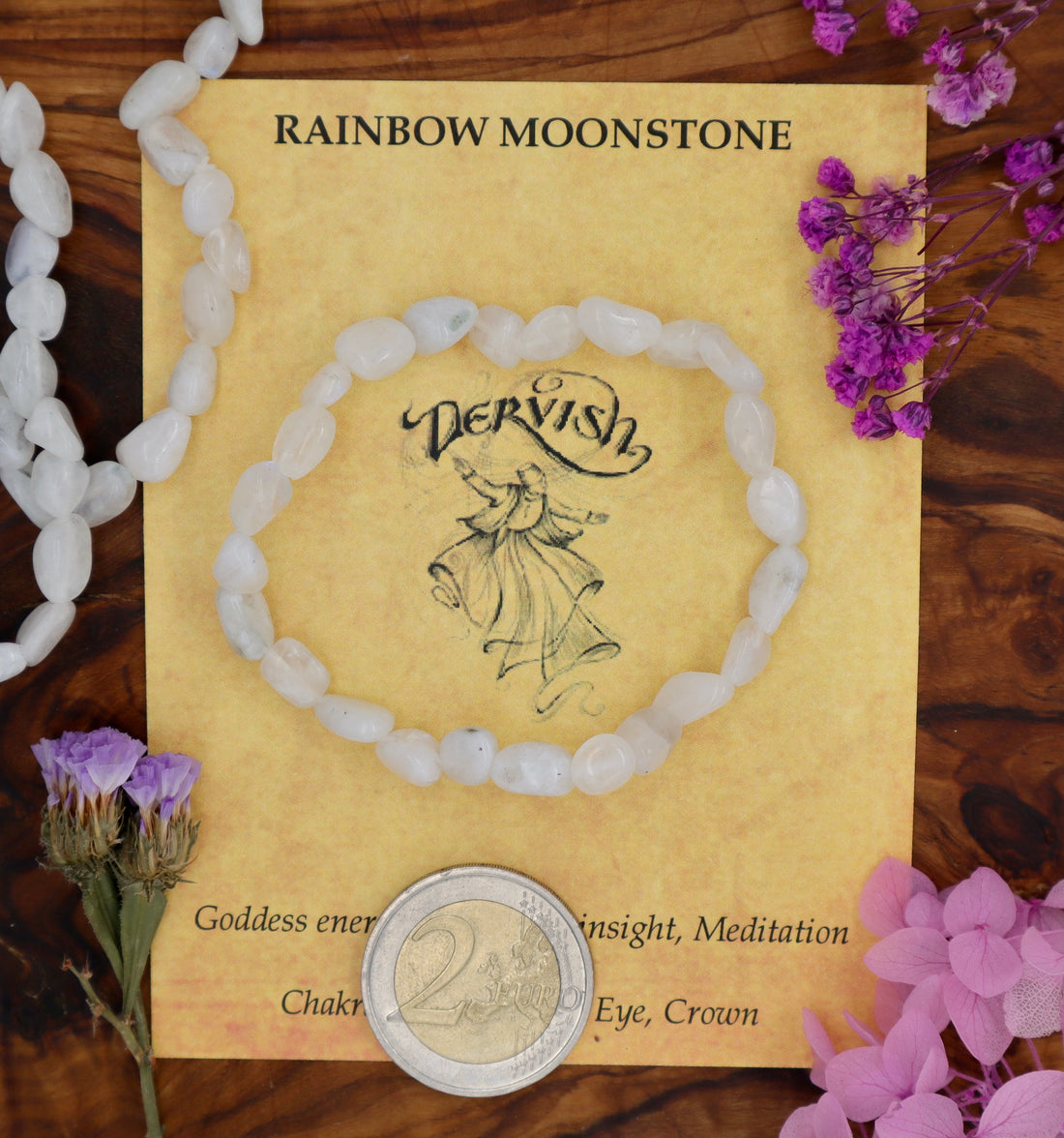 Moonstone Bracelet (Free Form)