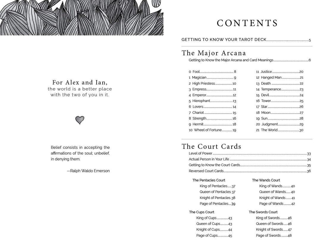 Intuitive Wisdom: Color-Your-Deck Tarot Cards