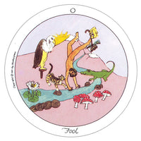 Mini Motherpeace Round Tarot Deck