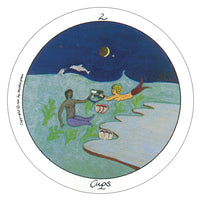Mini Motherpeace Round Tarot Deck