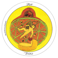 Mini Motherpeace Round Tarot Deck