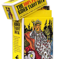 The 100% Plastic Rider Tarot Deck