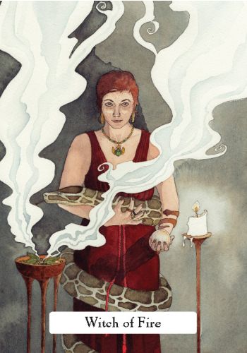 The Witch's' Wisdom Tarot Set