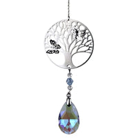 Tree of Life with Crystal Rainbow Drop