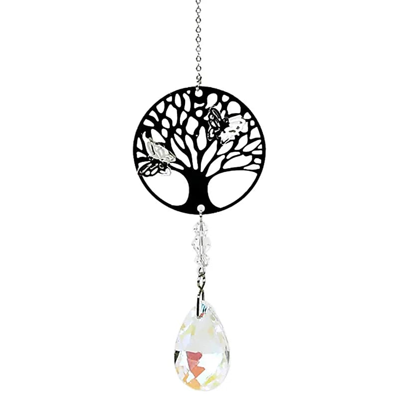 Tree of Life with Crystal Rainbow Drop