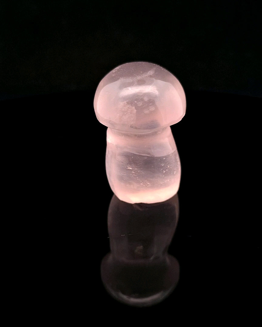 Rose Quartz Mushroom - One Piece
