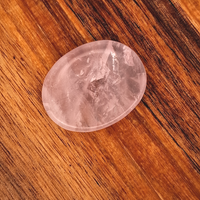 Quartz, Rose, Worry Stone - One Piece