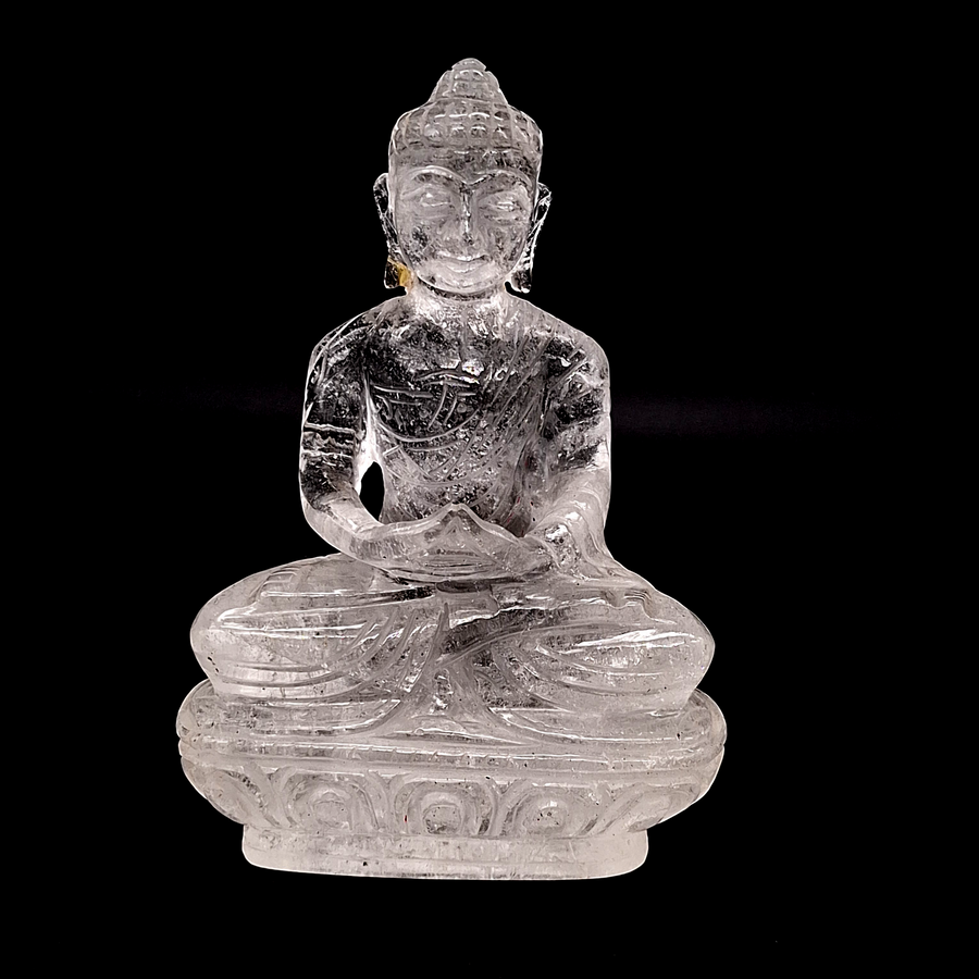 Quartz, Clear, Buddha