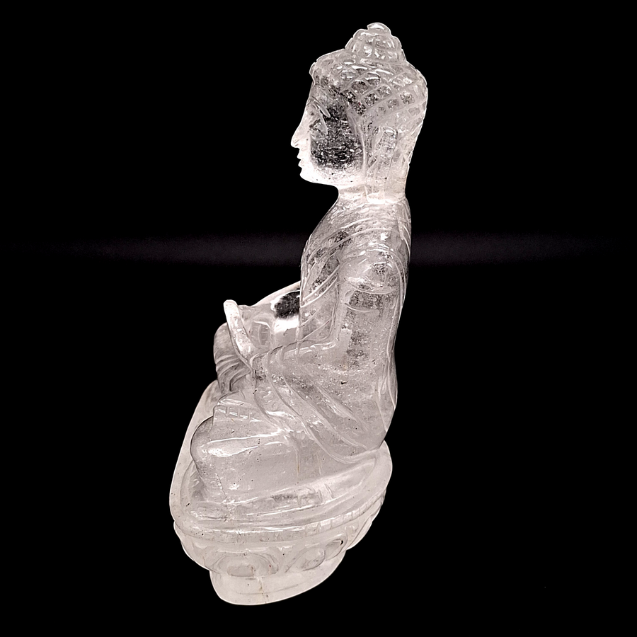 Quartz, Clear, Buddha