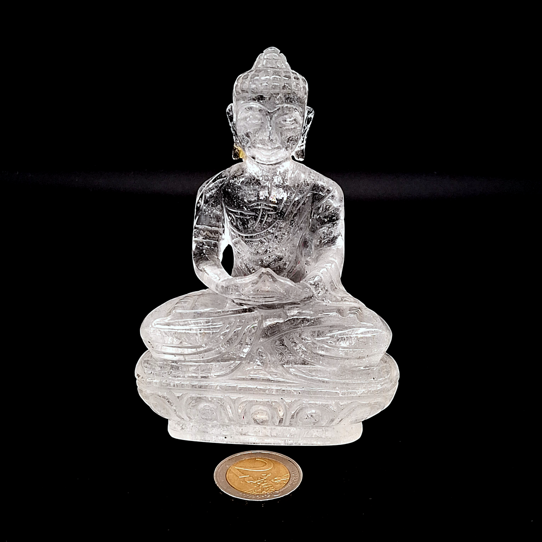 Quartz, Clear, Buddha