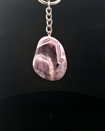 Amethyst Keychain