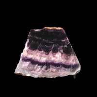 Rainbow Fluorite Slices - One Piece
