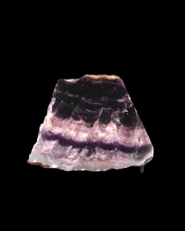 Rainbow Fluorite Slices - One Piece