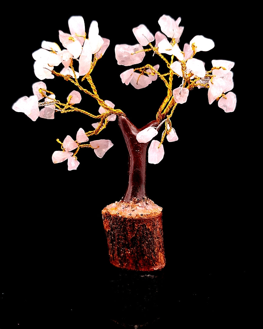 Rose Quartz Crystal Tree