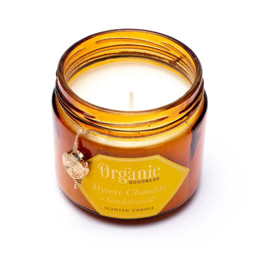 Organic Goodness soy wax candle - Sandalwood