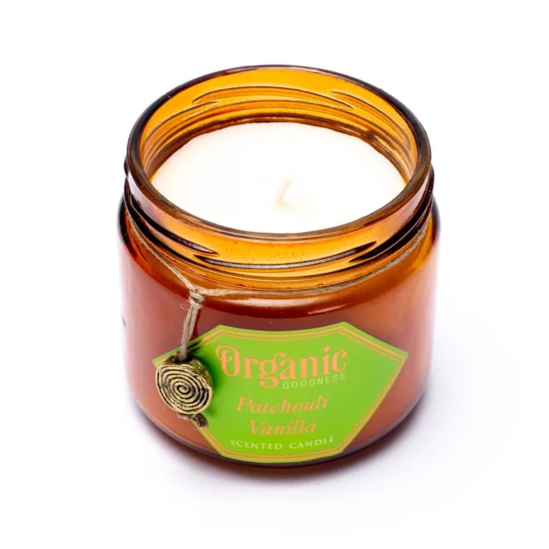 Organic Goodness soy wax candle - Patchouli Vanilla