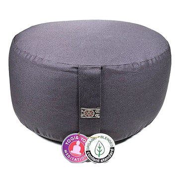 Anthracite XL Meditation cushion - Organic Cotton