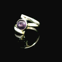 Amethyst Sterling Silver Ring