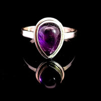 Amethyst Sterling Silver Ring