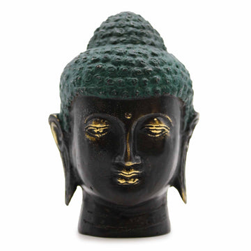 Brass Buddha Head