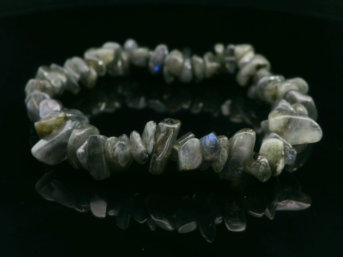 Labradorite Chip Bracelet