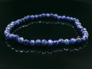 Sodalite 4mm Faceted Bracelet