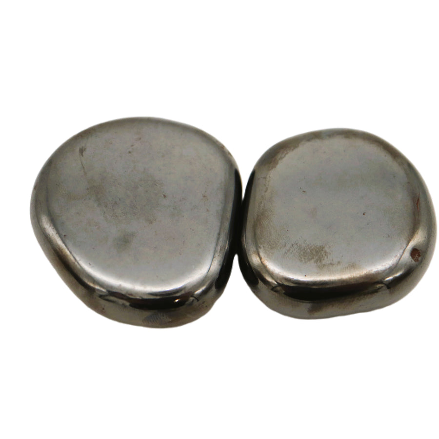 Hematite Magnet Palmstones - A Pair